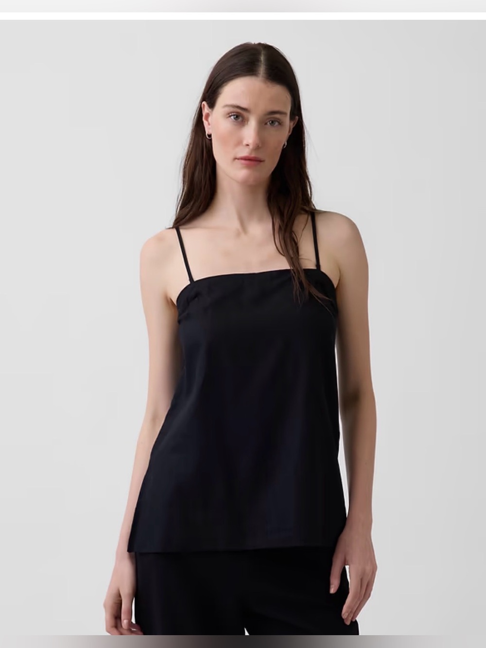 GAP Black Spaghetti Strap Camisole